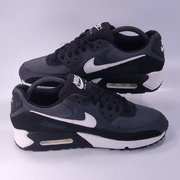 Nike Air Max 90 Athletic Training Shoe Mens Size 8 CN8490-002 Black White main image 6
